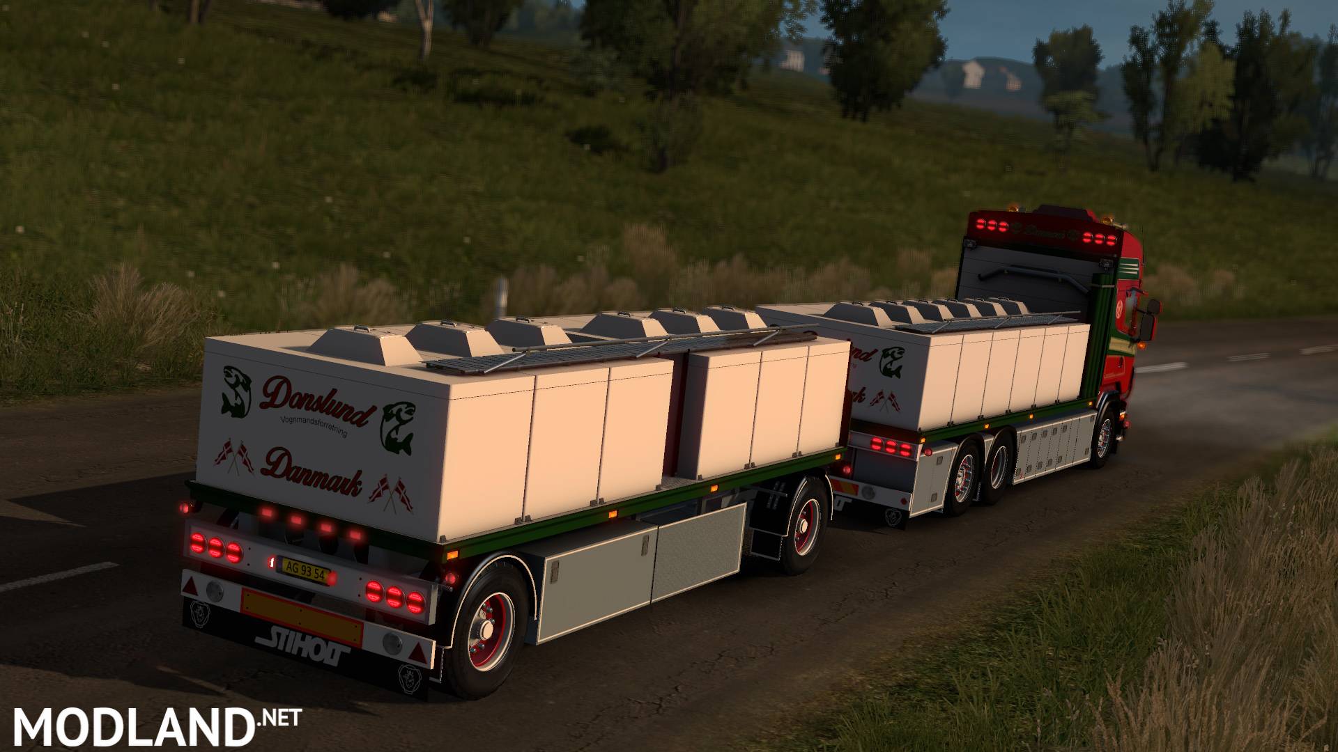 Donslund Trailer 131x Ets 2 3553