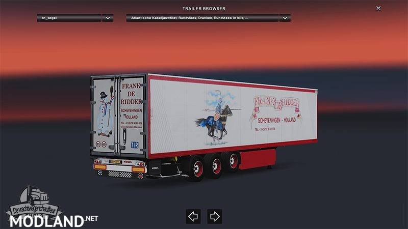 Frank De Ridder Kogel trailer skin 1.30.x - ETS 2