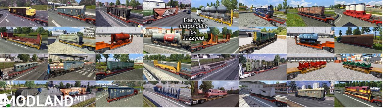 Railway Cargo Pack by Jazzycat