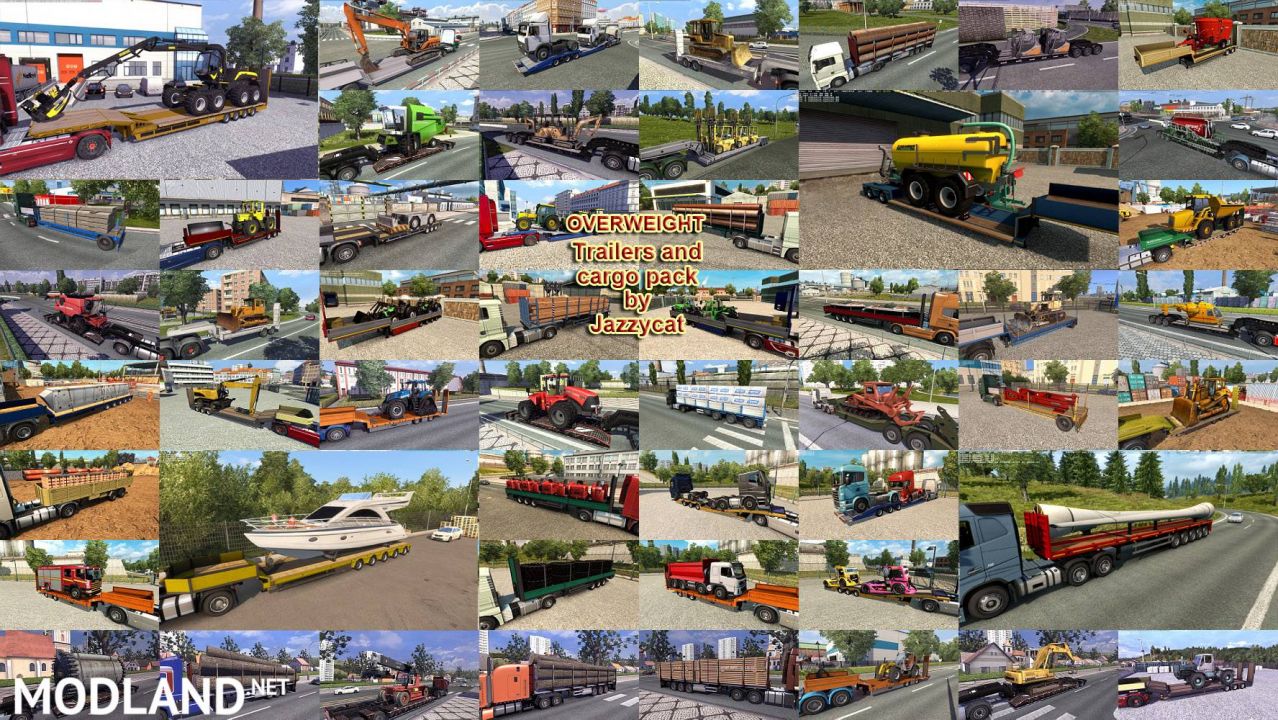 Fix for Overweight Trailers and Cargo Pack by Jazzycat