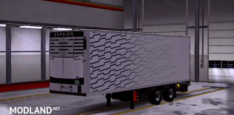 Trailer Volvo FH 2013 white & black version