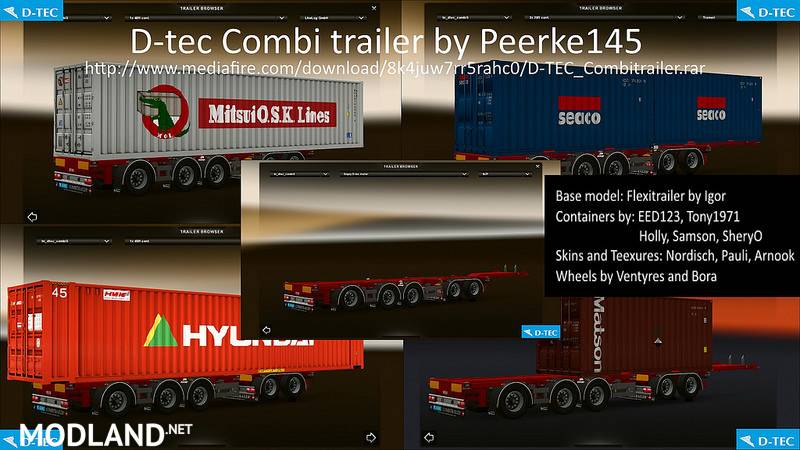 D-tec Combi trailer