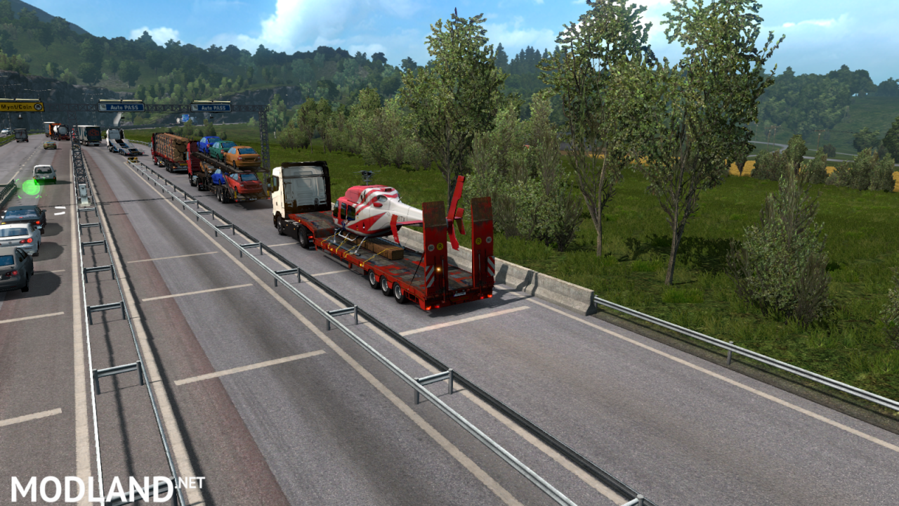 SCS semitrailers in traffic 1.35