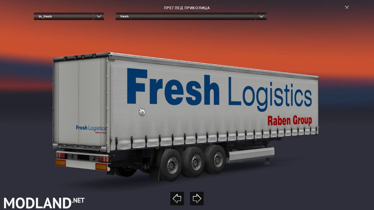 Fresh Logistics skin 1.22