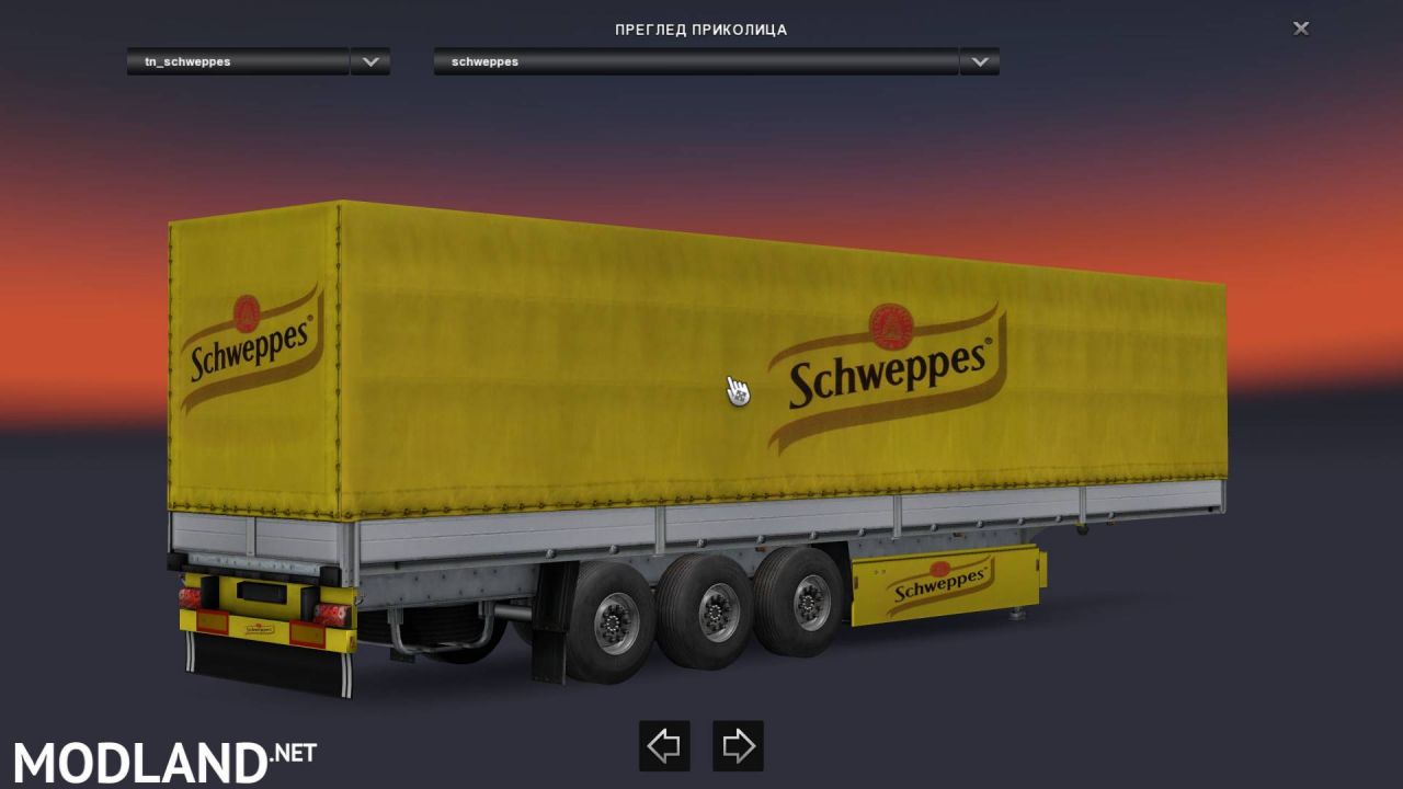 Scweppes trailer skin 1.22