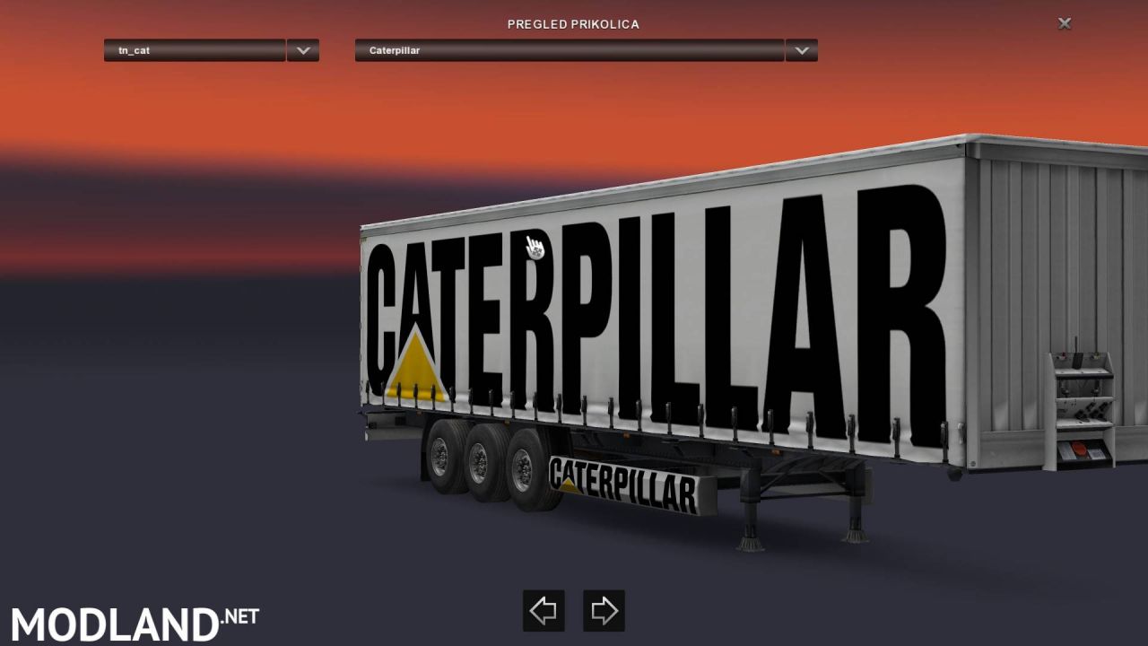 Caterpillar Trailer 