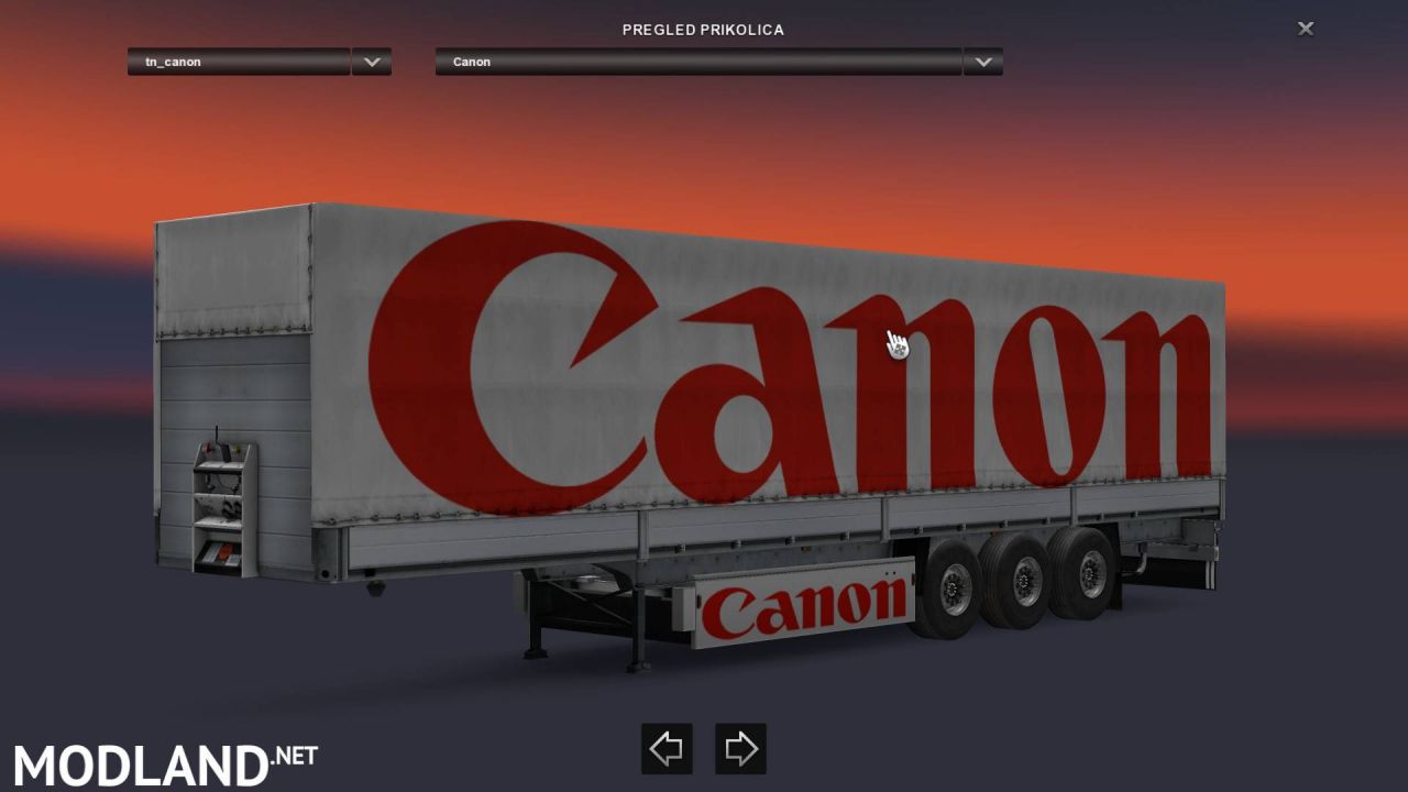  Canon Trailer