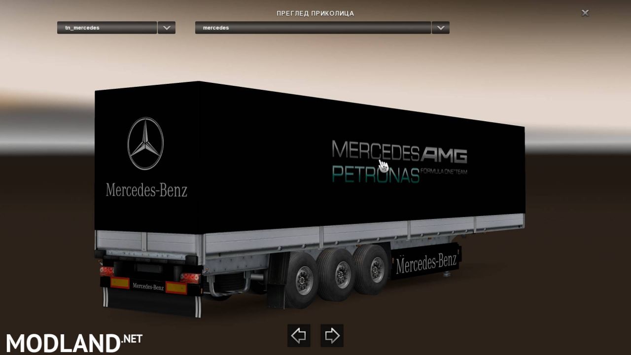 Mercedes Benz racing team skin 1.22