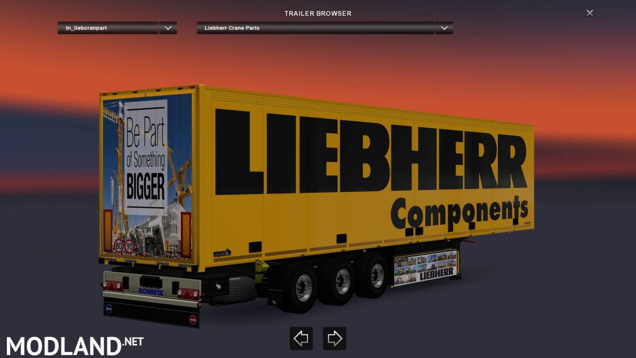 Liebherr Trailer