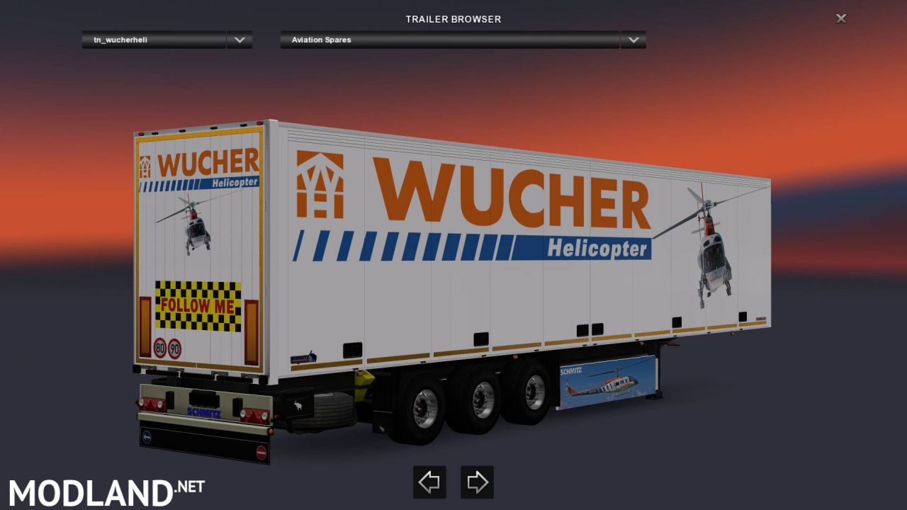  Wucher Helicopter Trailer