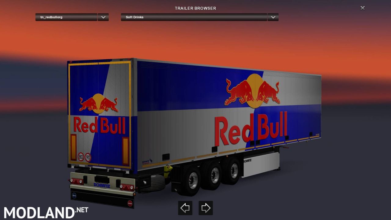 Red Bull Energy Drink Trailer