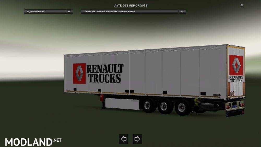 Renault Truck Schmitz Trailer