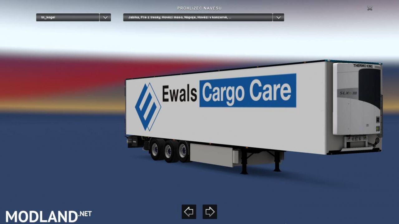 Kögel Trailer Ewals Cargo Care