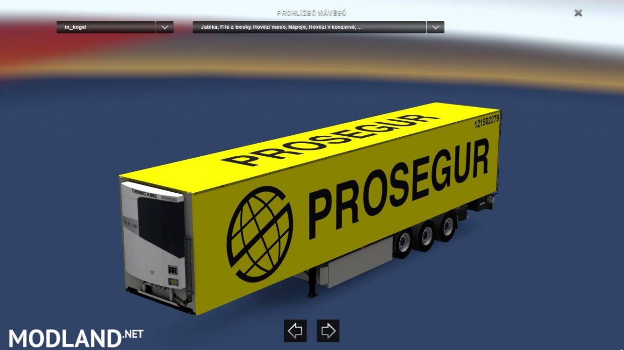 Kögel Trailer Skin Prosegur