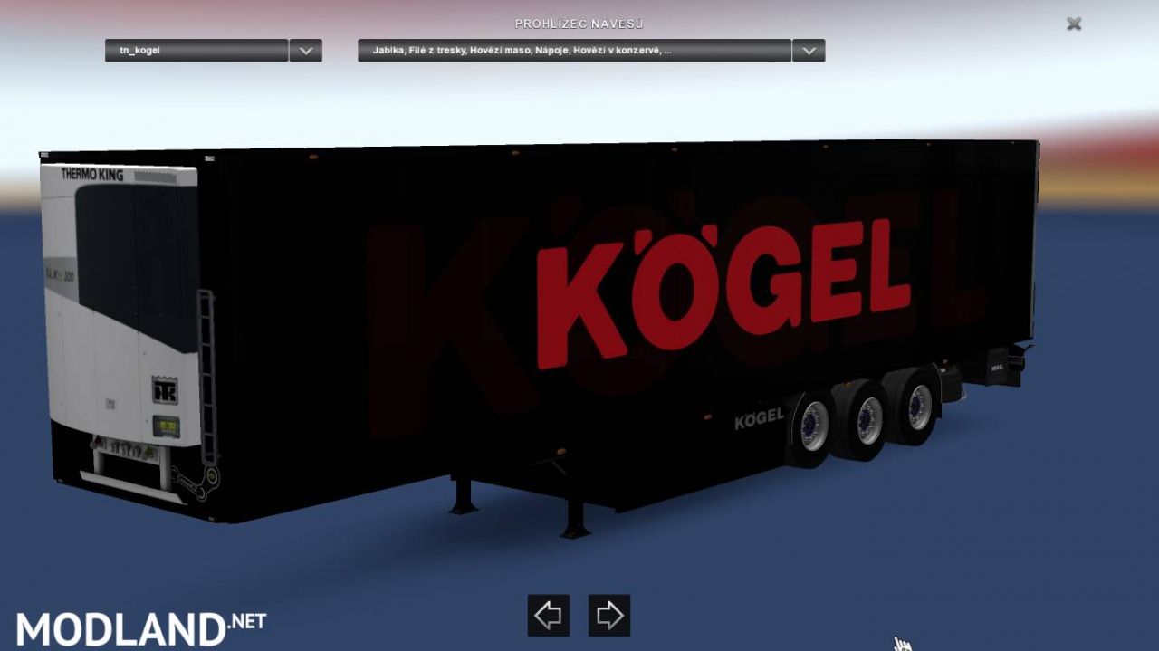 Kogel Trailer Black Big Logo