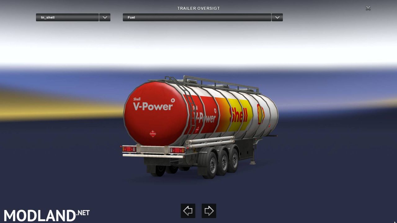 Shell V-power trailer
