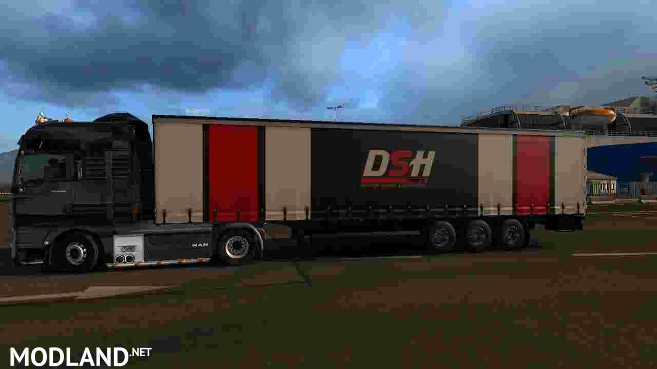 Trailer DSH Transport Aga For ETS2 1.30