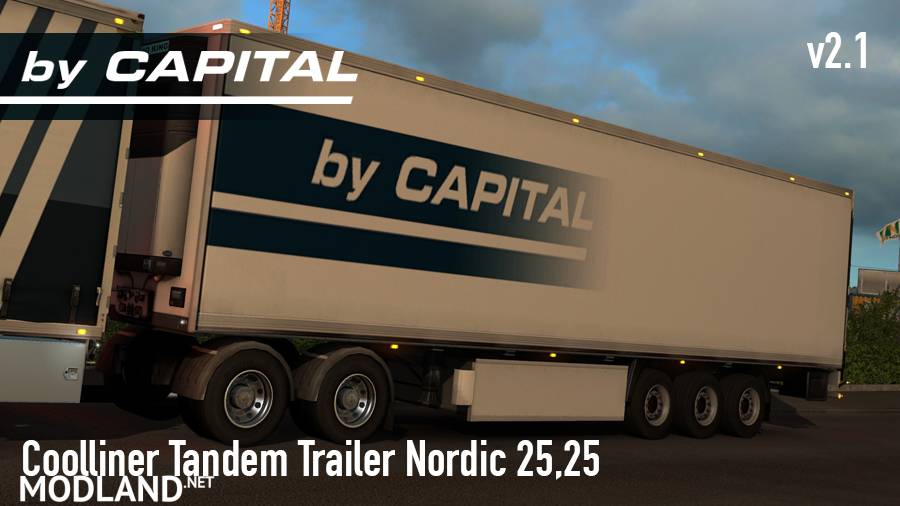 Coolliner Tandem Nordic Trailer 25,25 by Capital