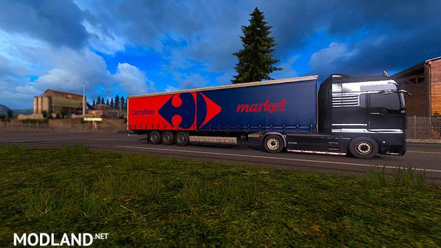 Trailer Carrefour For ETS2 1.30