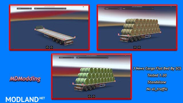 3 News cargo flatbed