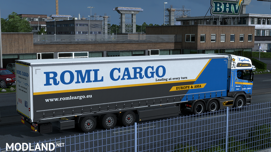 ROML Cargo Krone Profiliner Owned Trailer