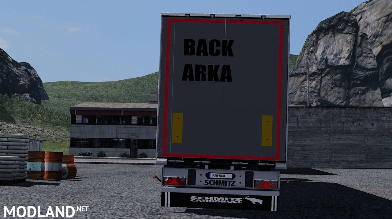 Schmitz Cargobull Trailer + Animated Mudflap Reworked