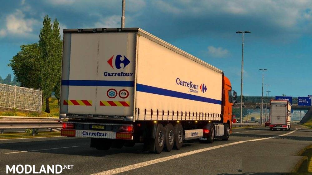 Remorque Carrefour par