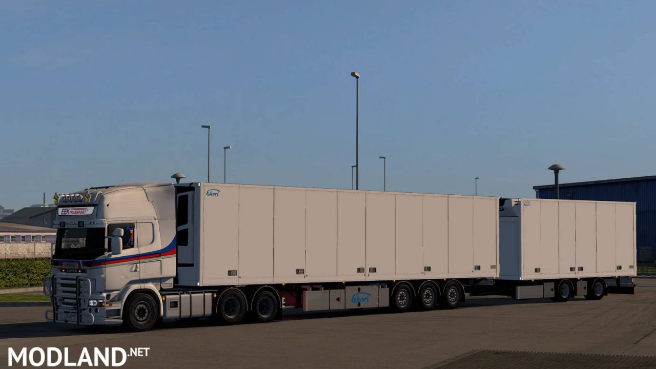 Ekeri trailers by Kast