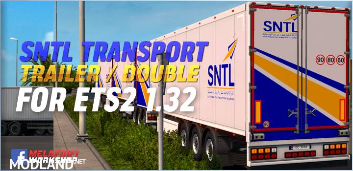 Trailer S.N.T.L Transport For ETS2 1.32