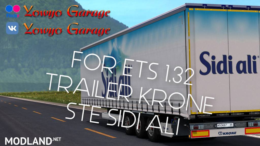 Krone Megaliner -  Sidi Ali For ETS2 1.32
