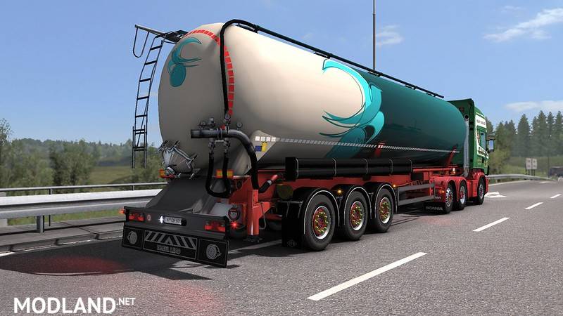 Owned Feldbinder silo trailer