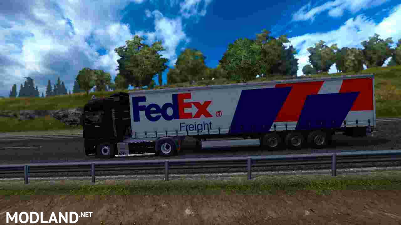 Trailer FedEx Freight For ETS2 1.30