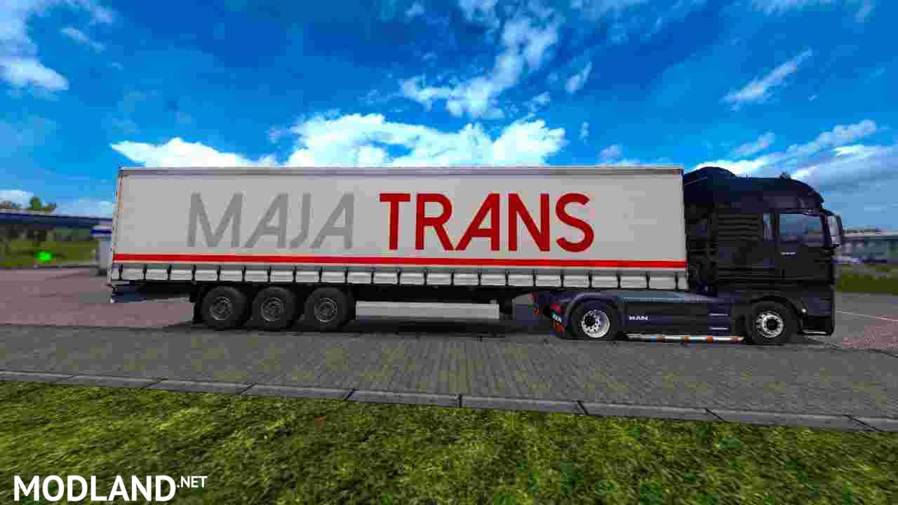 Trailer Maja Transport For ETS2 1.30
