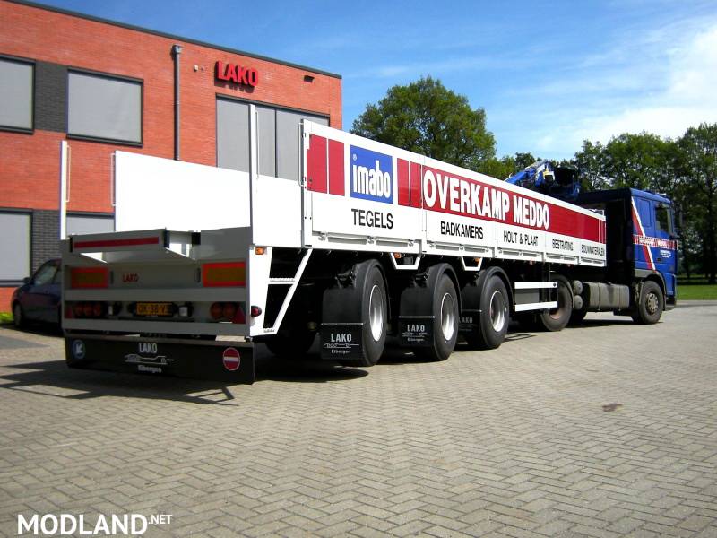 STEERABLE AXLES FOR BRICK TRAILER 1.27X
