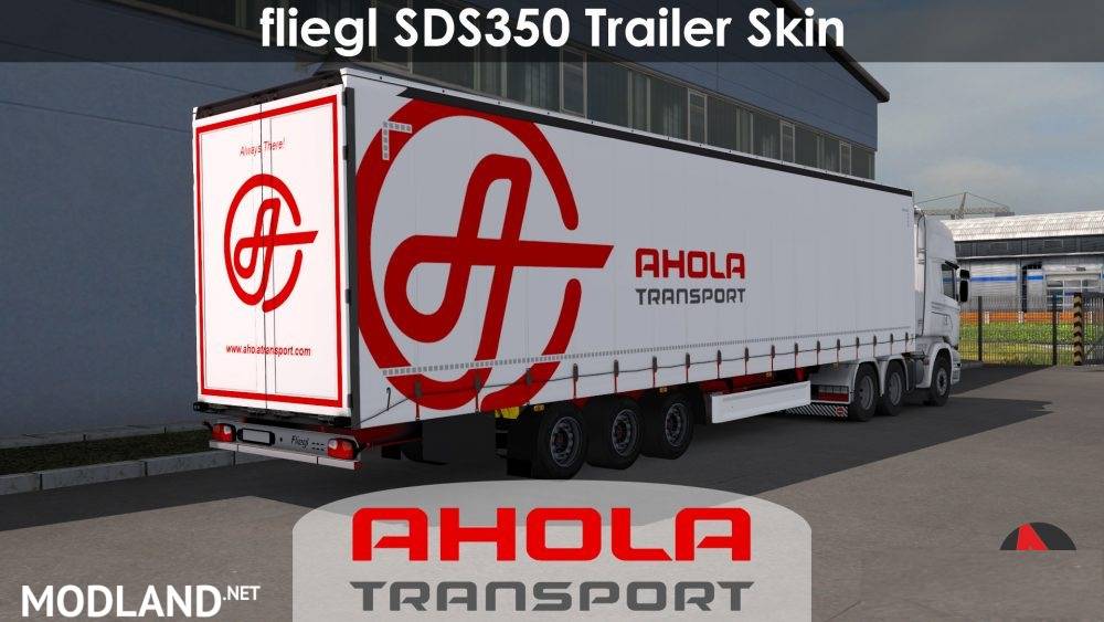 Ahola Transport Fliegl SDS350 Trailer