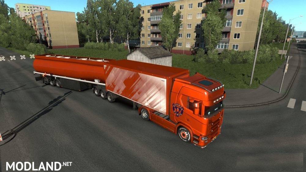 B-Train With Cistern [MP-SP] [TruckersMP] [Multiplayer]