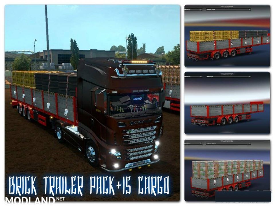 Brick Trailers Pack