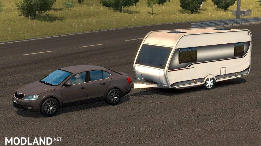 Caravan Trailer for Singleplayer