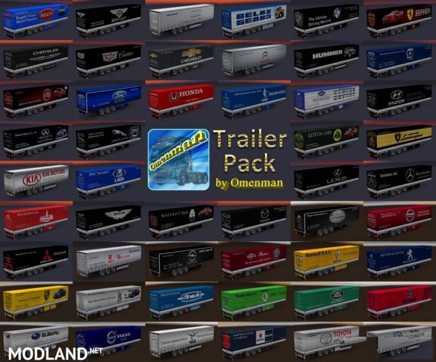 Trailer Pack Cars