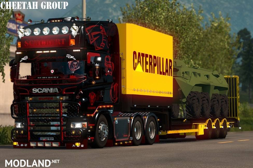 Caterpaillar Tank Trailer By Cheetah Modders Team