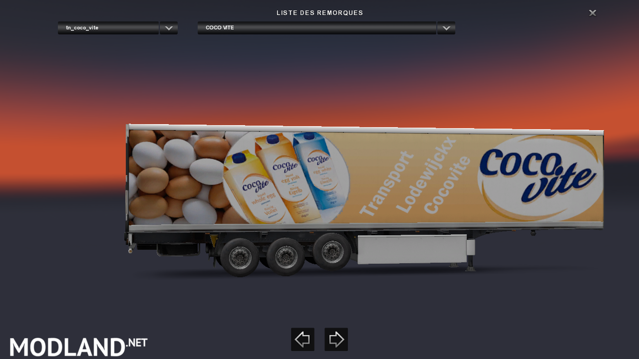 Trailer COCO VITE 2.0 For ETS2 1.30.2.6S