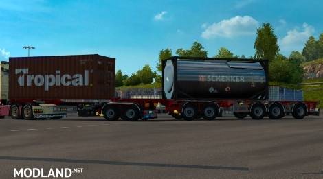 D-TEC Combitrailer + Dolly by Peerke145 [1.28]