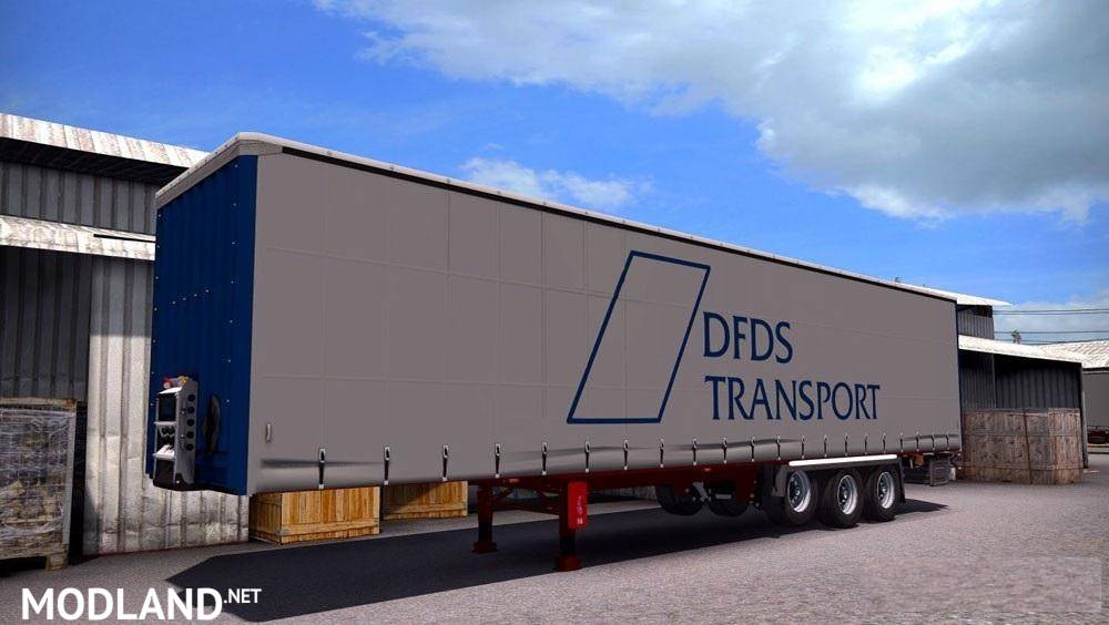 DFDS Transport Trailer Mod