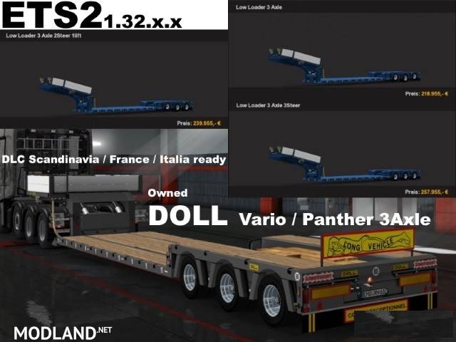 Doll 3 Axle Owned Trailer