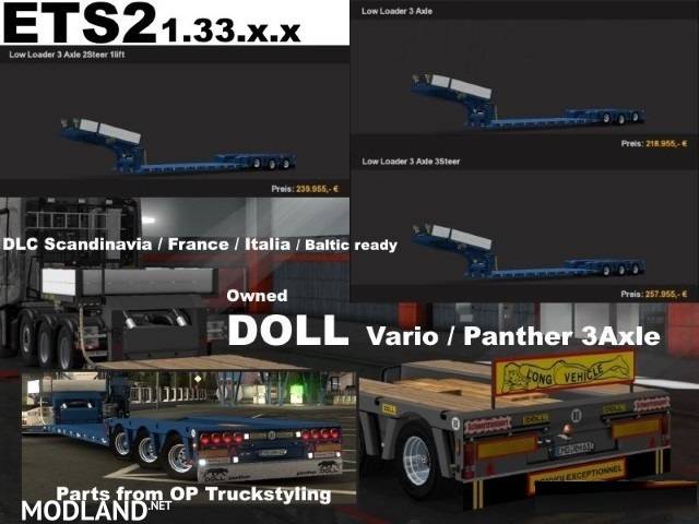 Doll 3 Axle Owned Trailer