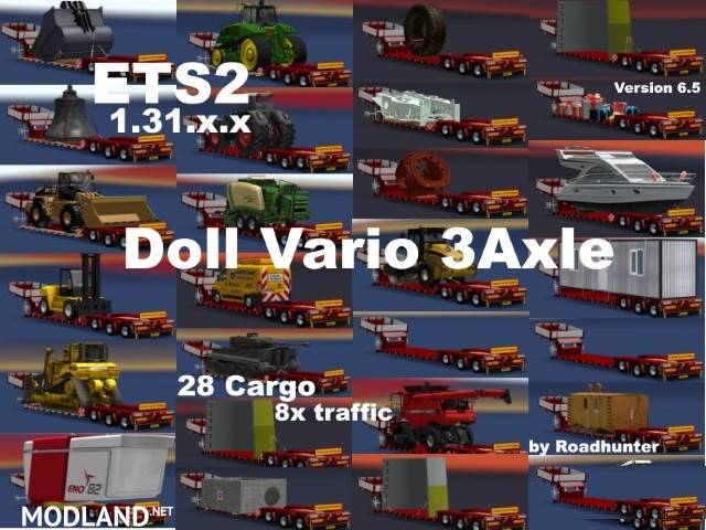 Doll Vario 3Achs with new backlight and in Traffic