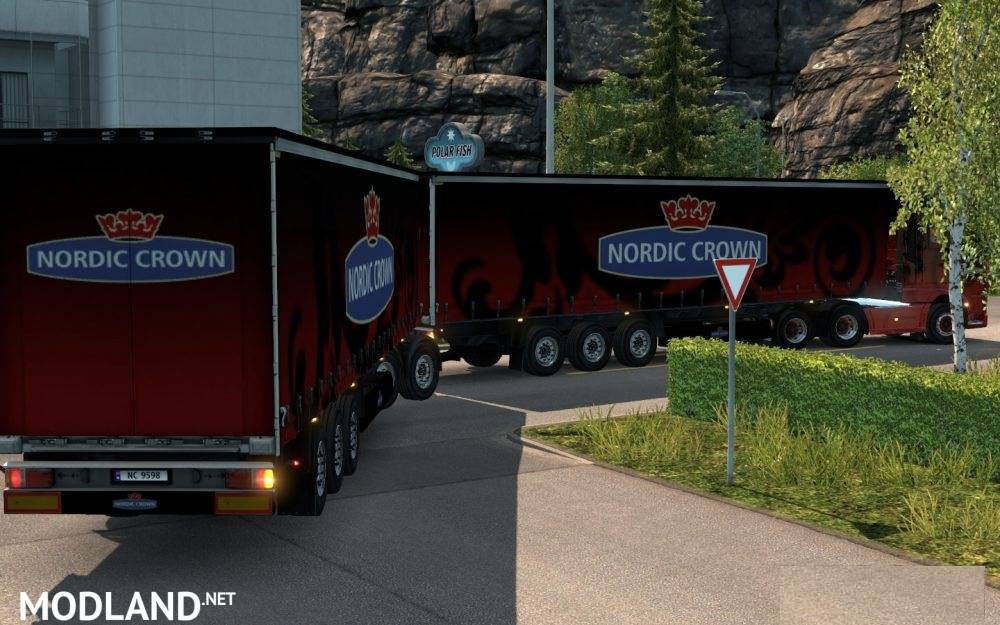 Double Trailers with Dolly