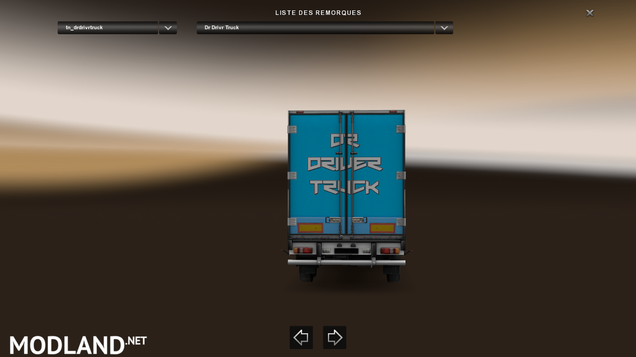 Trailer Dr Driver Truuck For ETS2 1.30.2.6S