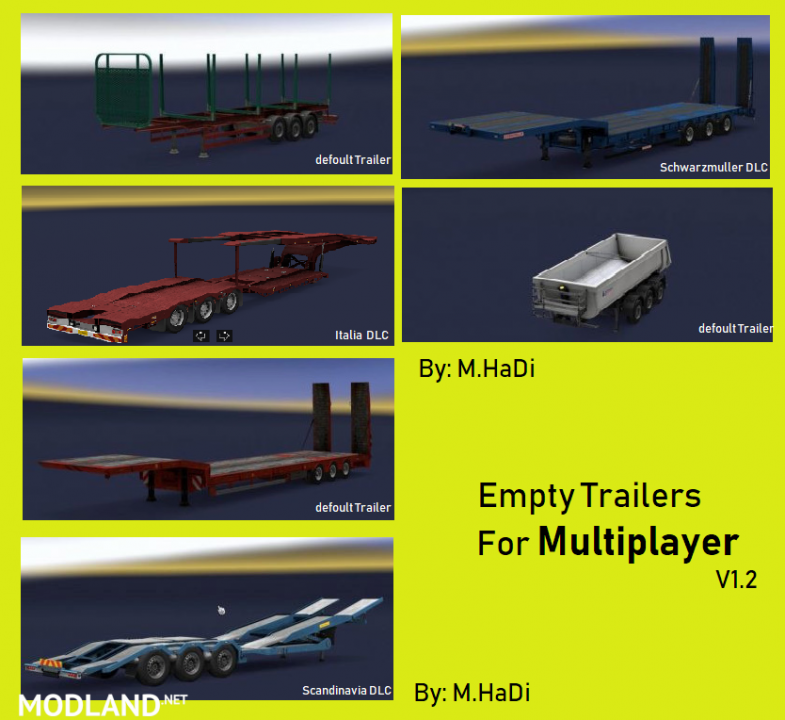 Empty Trailers for Multiplayer Pack 2
