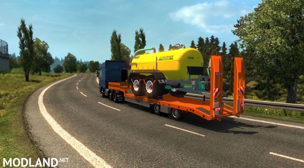 Single trailer - Fliegl - Zunhammer trailer
